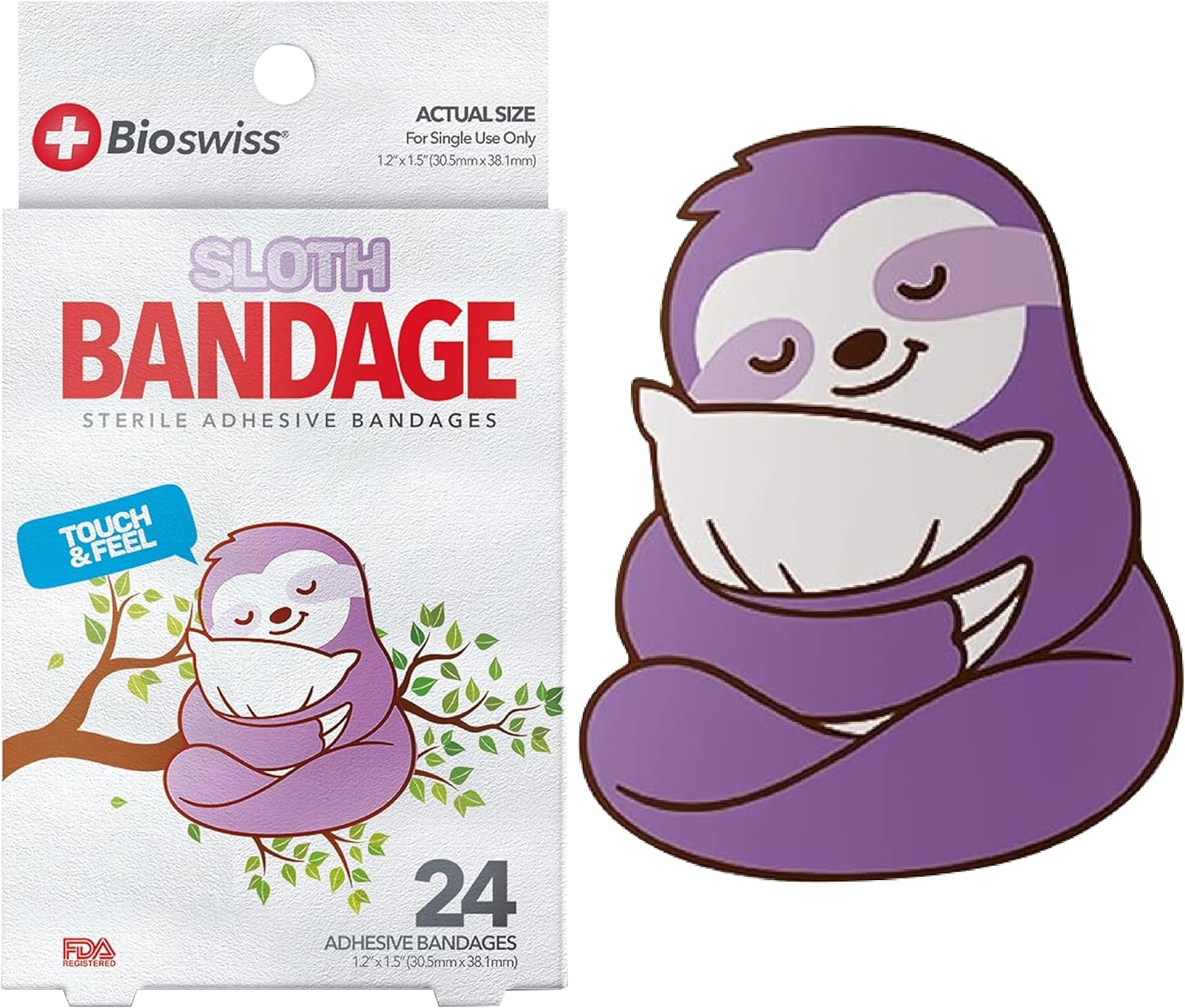 BioSwiss Bandages, Self Adhesive Bandage Set, Latex Free, Sterile Wound Care Quick Pick Grocers
